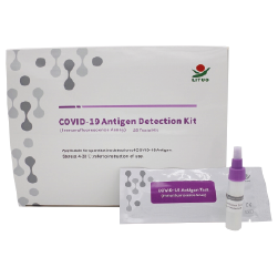 COVID-19 Antigen Detection Kit (Colloidal Gold) Nasal Swab Test von Lituo 